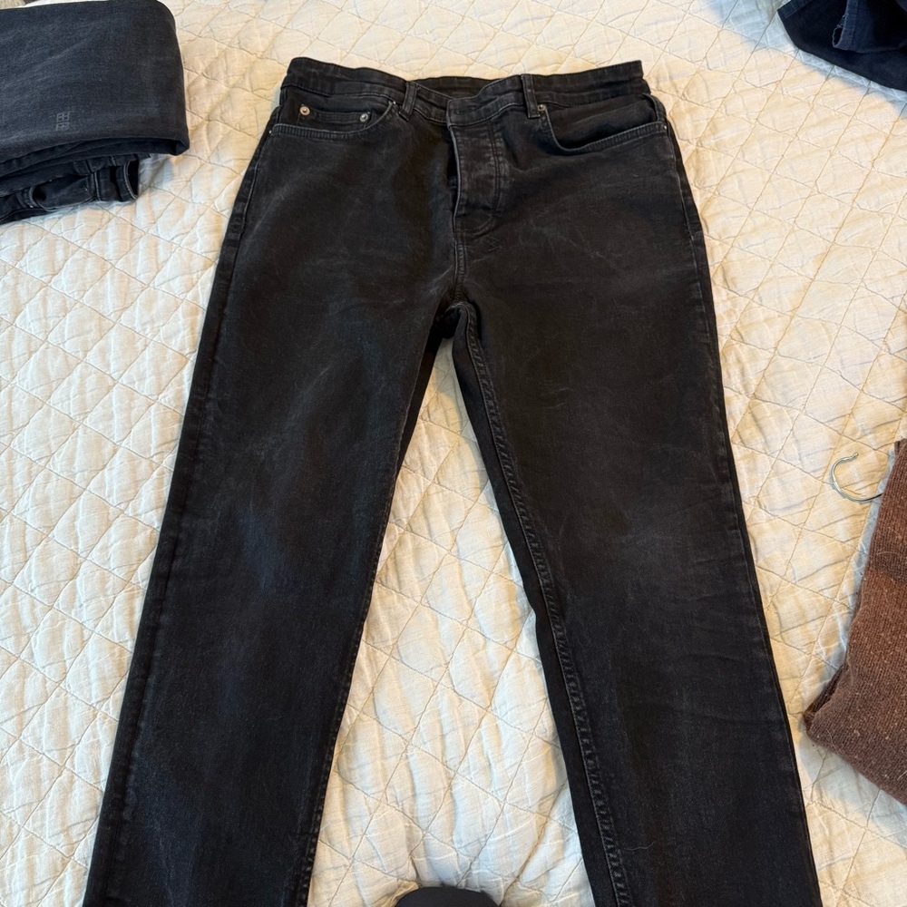 KSUBI men’s black jeans